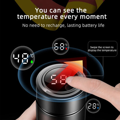 Intelligent Stainless Steel Thermos Temperature Display Smart