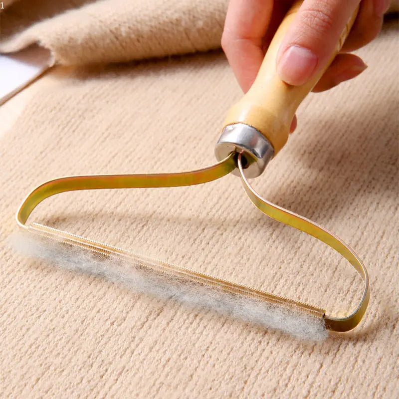 Portable Manual Pet Hair Removal Carpet Wool Coat Clothes Shaver Brush Tool Coat Double Sided Hair Removal Ball Knitting Tool
