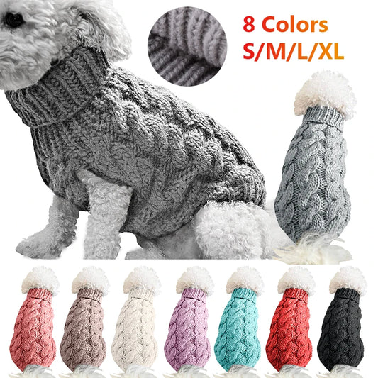 Warm Dog Cat Sweater Clothing