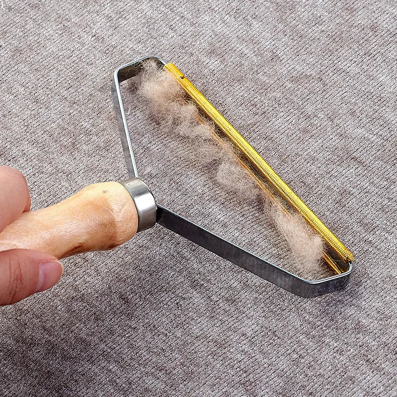 Portable Manual Pet Hair Removal Carpet Wool Coat Clothes Shaver Brush Tool Coat Double Sided Hair Removal Ball Knitting Tool