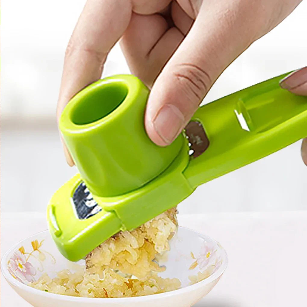 1PCS Garlic Crusher Press Multi-Functional