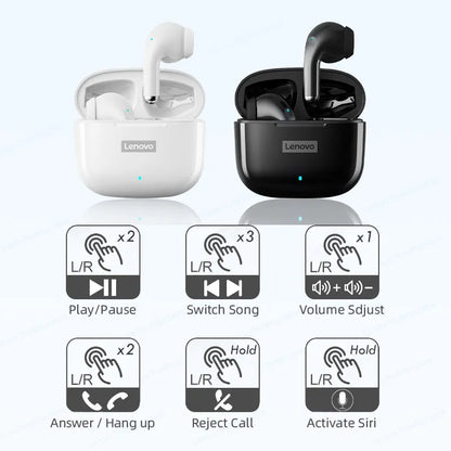 Original Lenovo LP40 Pro TWS Earphones Wireless Bluetooth 5.1